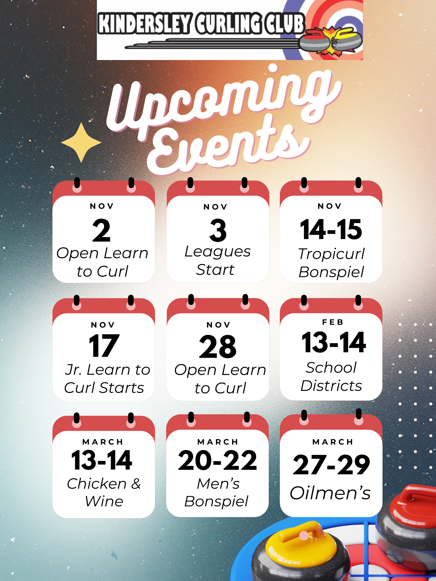 upcoming events